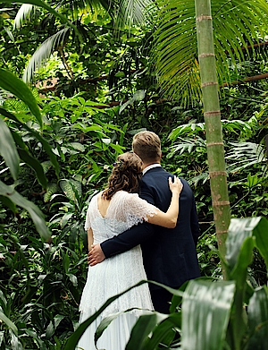 Hochzeit Trauung in der Biosphäre Potsdam